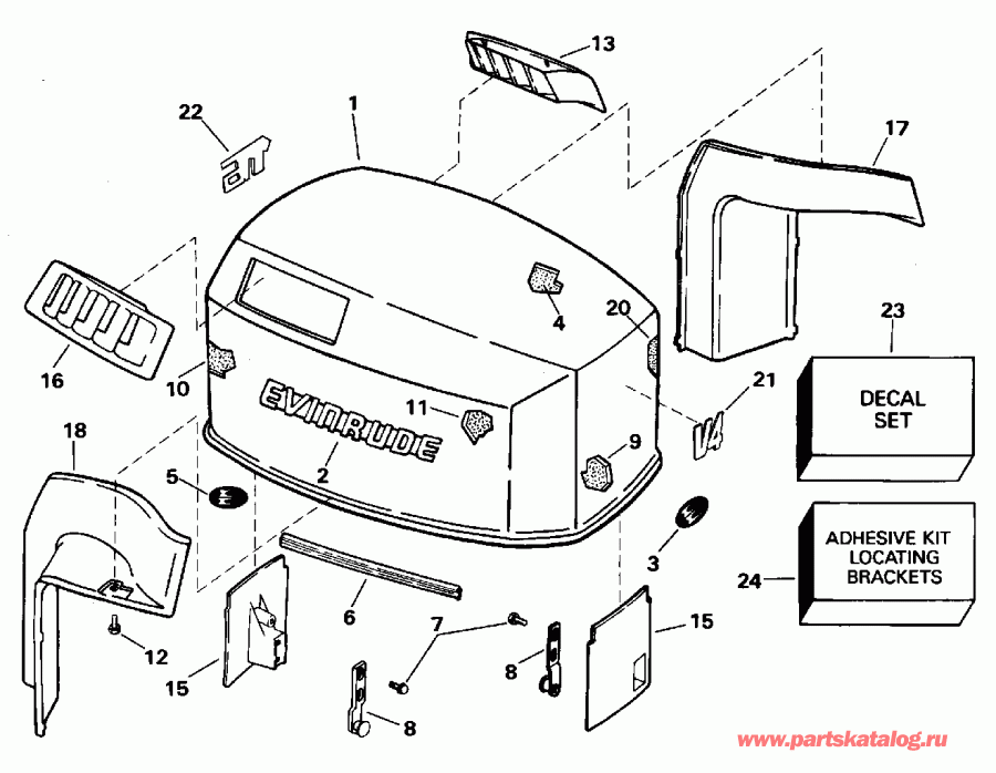 �������� ����� ������� E90ELEOC 1995  - Evinrude - Evinrude