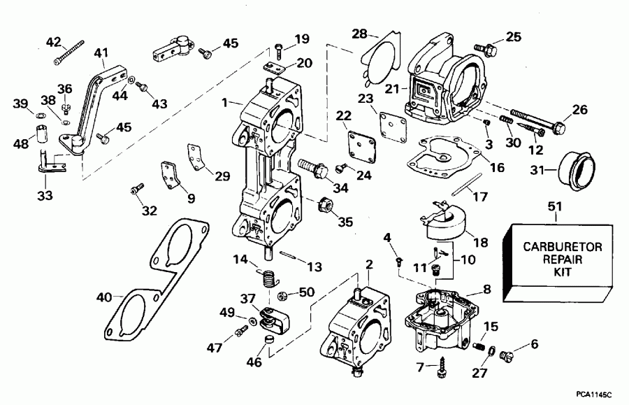 �������� ����� Evinrude LE200SLEOC 1995  - 200sl, 225