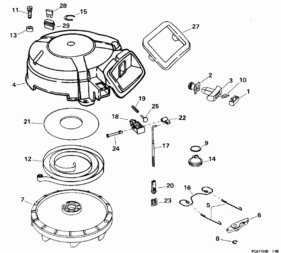 ��������� ����� ������� BE10FDLEDR 1996  - wind Starter
