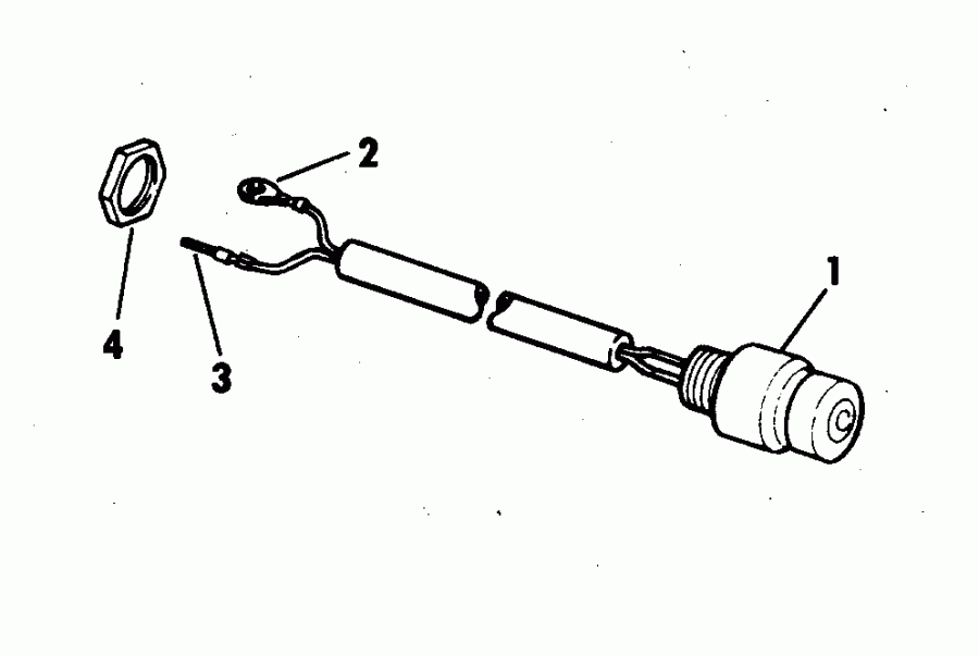 ��������� �������� ����� Evinrude BE150NXEDB 1996  - wer Trim/tilt Electrical / wer Trim / tilt ���������