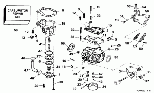 ���������� - 15 H.p. (Carburetor - 15 H.p.)