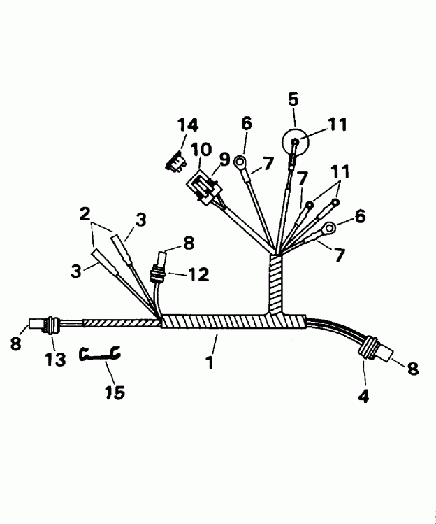    Evinrude BE15FRELEDR 1996  - Te Models - Te Models