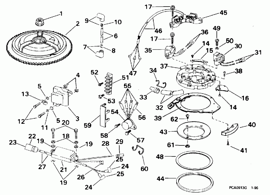 �������� ����� EVINRUDE BE20SEEDA 1996  - nition - nition