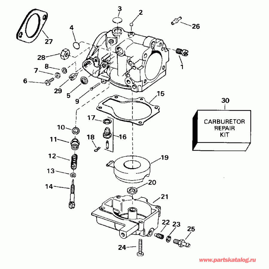  Evinrude BE20SRLEDA 1996  - 20srl - 20srl