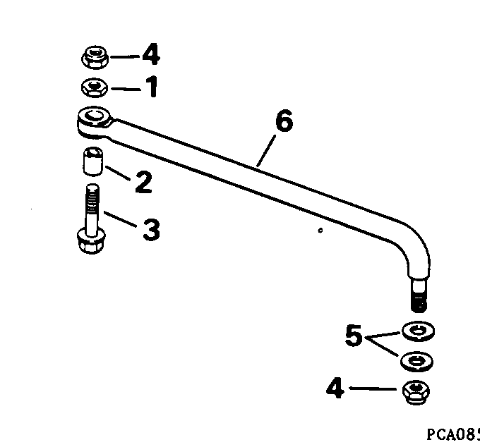 ��������� EVINRUDE BE250TXEDA 1996  - eering Link Kit / ee������ ����������� Kit