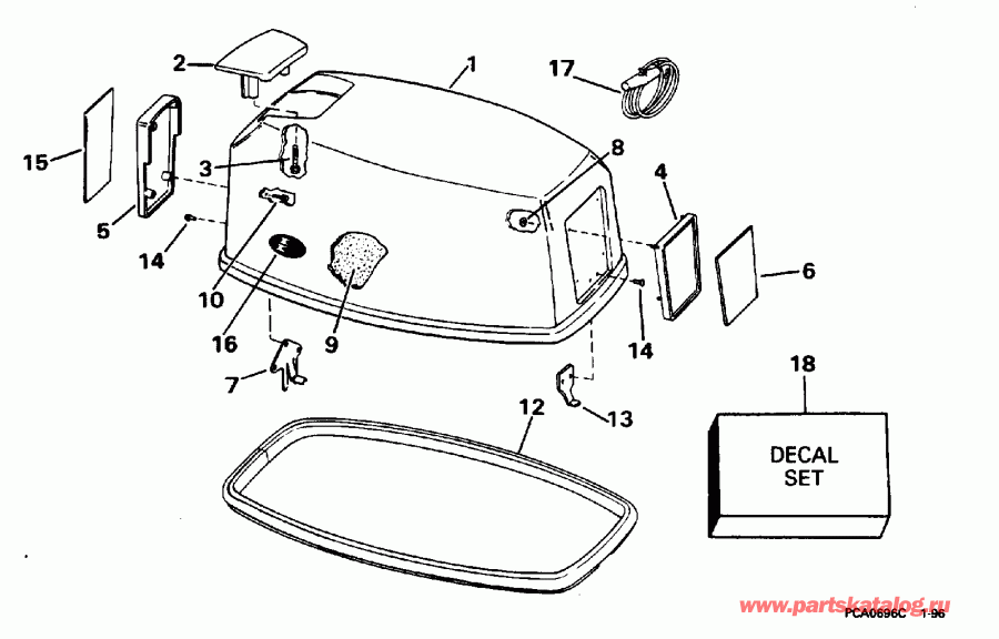 ����� EVINRUDE BE25EREDC 1996  - Evinrude - Evinrude
