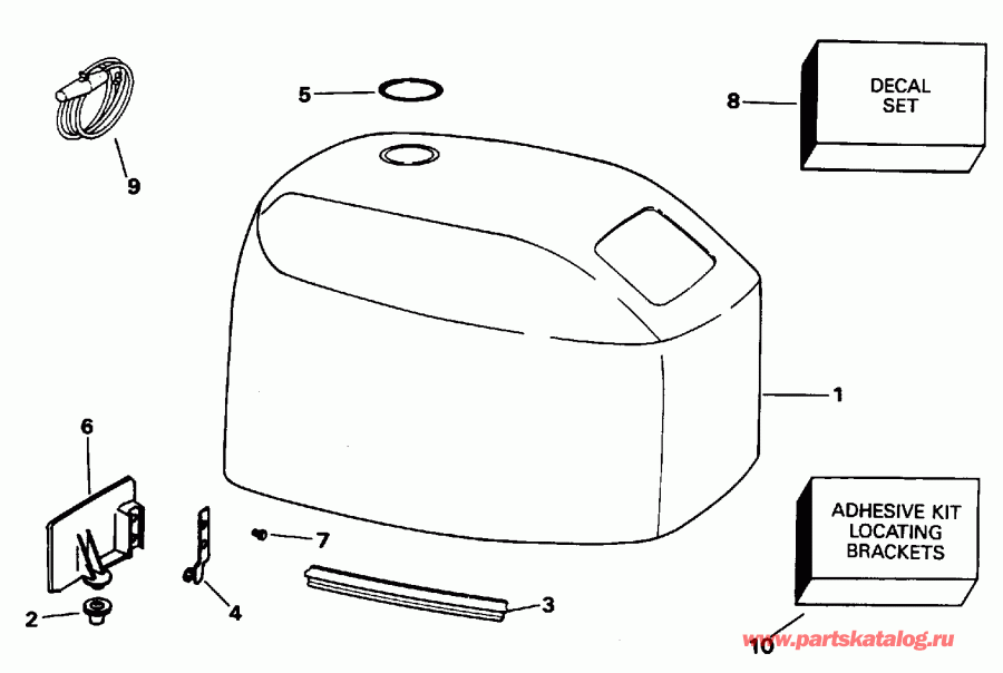 �������� ����� EVINRUDE BE35ARLEDS 1996  - Johnson - Johnson