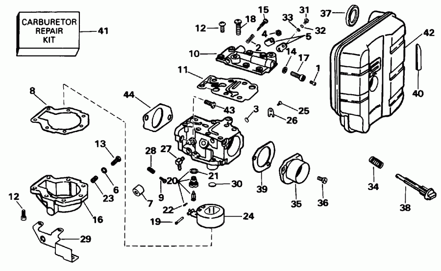 ��������� �������� ����� ������� BE35KEDC 1996  - 35 H.p.