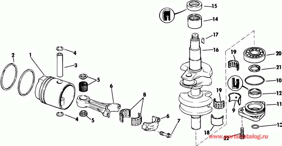 ��������� ��������� EVINRUDE BE3REDS 1996  - el Pump