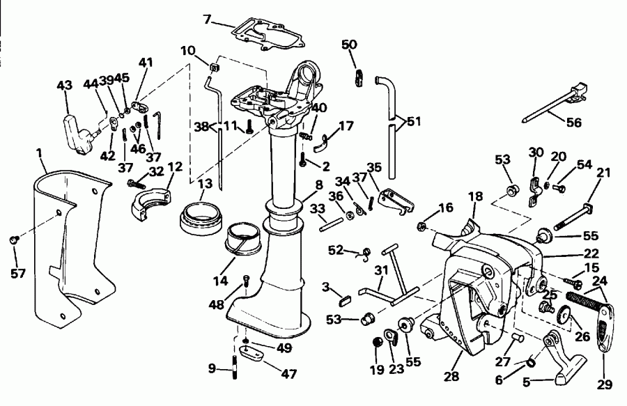 �������� ����� EVINRUDE BE3REDS 1996  - dsection - dsection