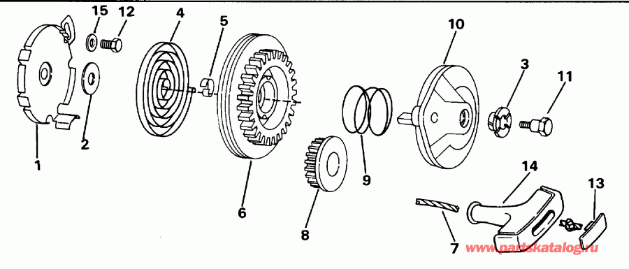 �������� ��������� ����� Evinrude BE50DTLEDC 1996  - nition System - nition System