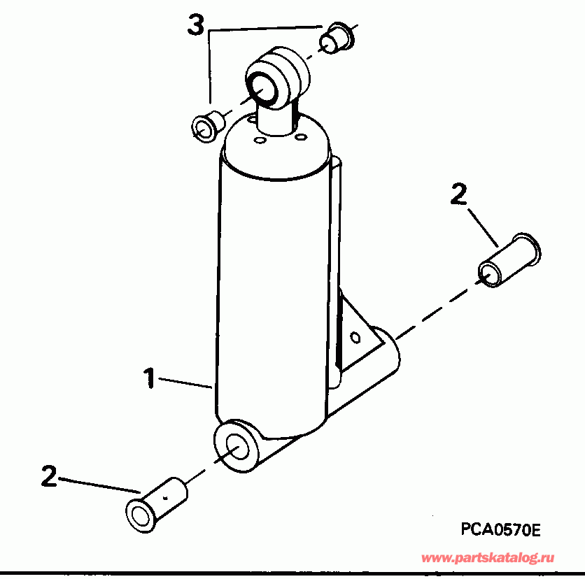 �������� ����� EVINRUDE BE50TLEDS 1996  - lt Assist Cylinder / lt Assist �������