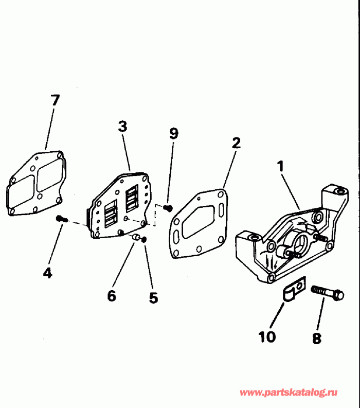 ��������� EVINRUDE BE5DREDS 1996  - take ��������� / take Manifold