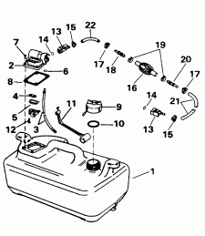 ��������� ��� - 3 ������ (Fuel Tank - 3 Gallon)