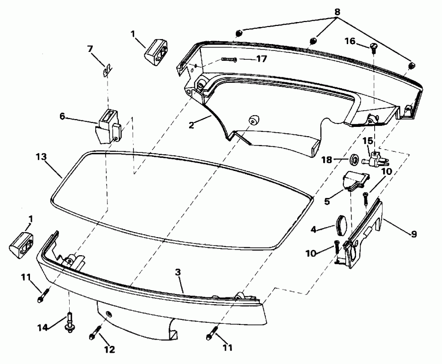 ����� Evinrude BE8RLEDS 1996  - wer ������ ��������� (�����)