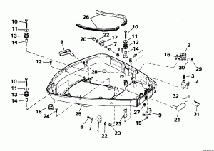 ������ ������ ��������� (Lower Engine Cover)