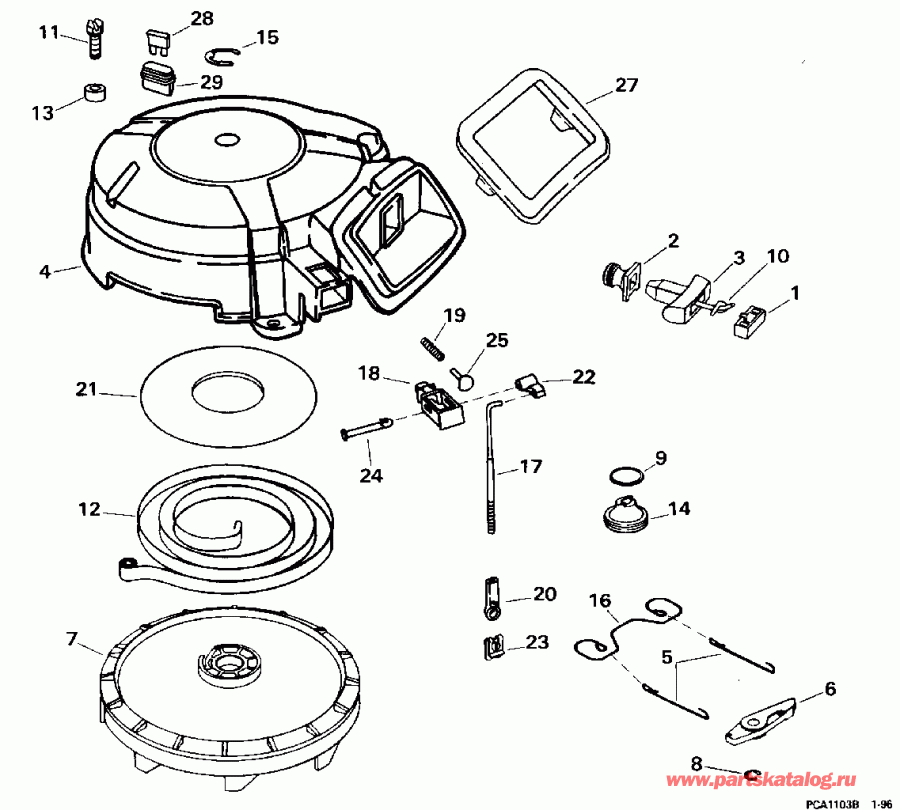 ��������� ������� E10FRLEDR 1996  - wind ������� / wind Starter