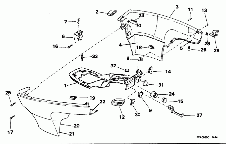 �������� ��������� ����� ������� E10REDD 1996  - wer Engine Cover