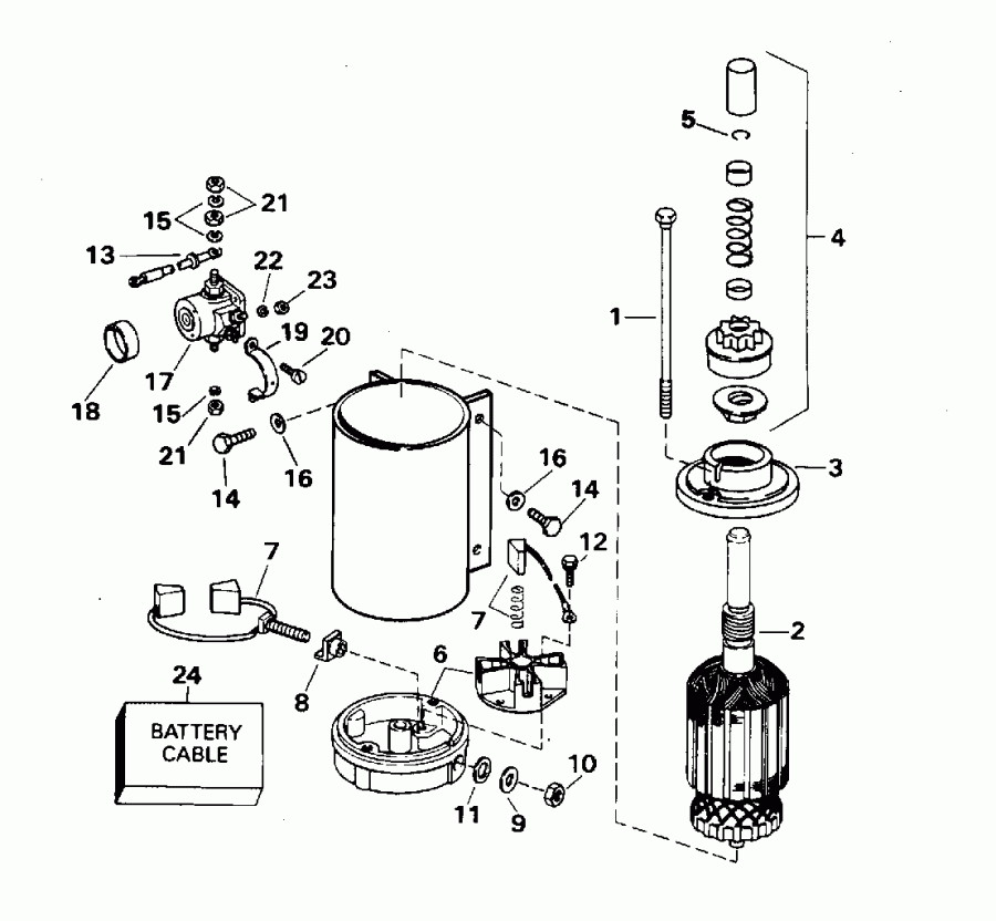 �������� ����� ������� E112TSLEDR 1996  - ectric ������� & Solenoid - ectric Starter & Solenoid