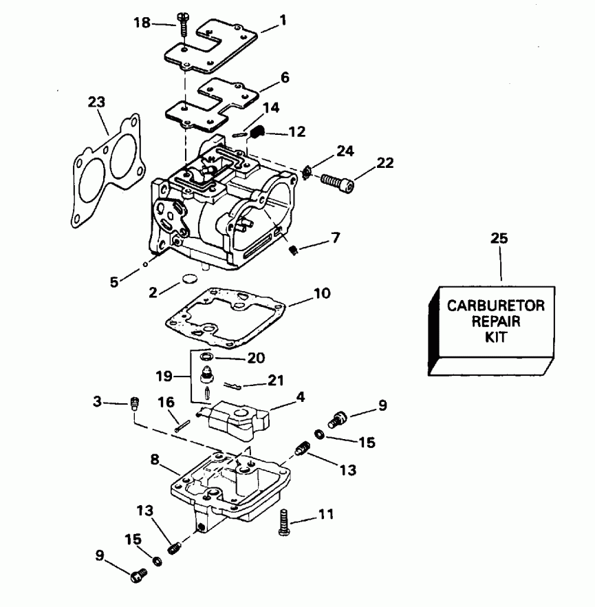 ����� ������� E112TSXEDR 1996  - rburetor / rburetor