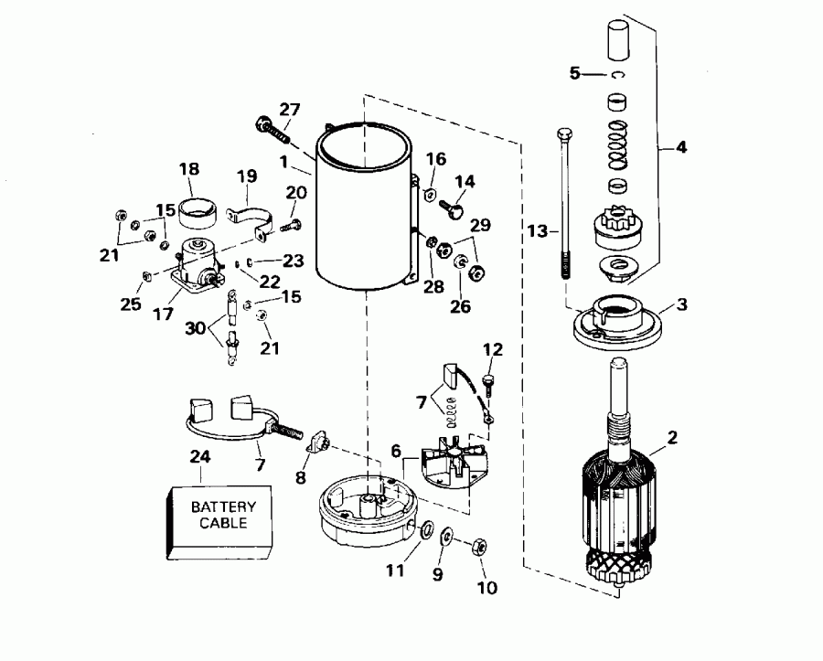 ��������� ����� EVINRUDE E130TLEDM 1996  - arter Motor / arter Motor