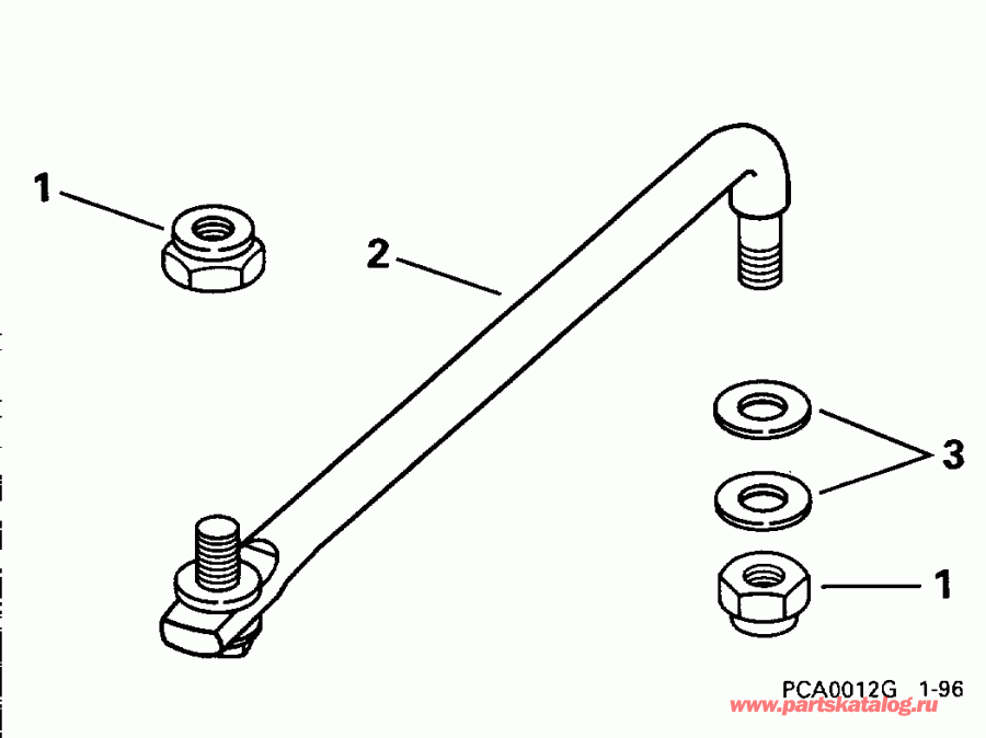 �������� ����� Evinrude E150GLEDB 1996  - ee������ ����������� Kit
