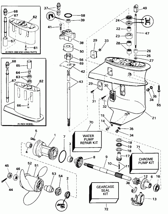 �������� ����� Evinrude E15FKEDR 1996  - arcase - arcase
