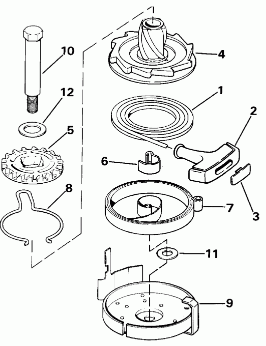 �������� ����� Evinrude E15FREDR 1996  - linder & ������ ���������