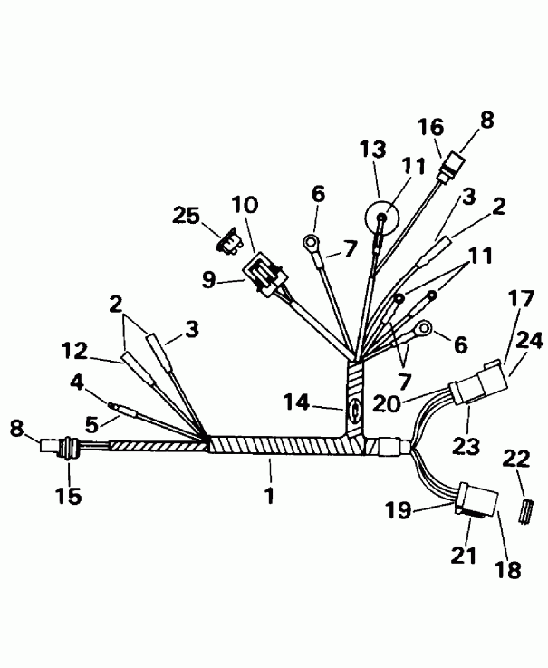 ��������� EVINRUDE E15FRELEDR 1996  - Remote Electric
