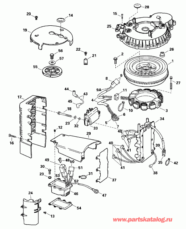 Evinrude E175GLEDB 1996  - nition System