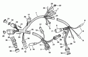 Motor ���� �������� (Motor Harness)