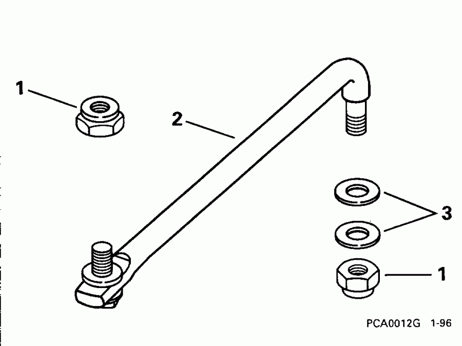 ��������� ��������� EVINRUDE E175SLEDB 1996  - eering Link Kit - ee������ ����������� Kit