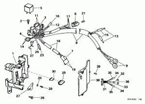 ���������������� ��������� ������� ��������� (Power Trim/tilt Electrical)