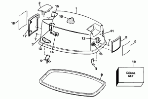 ������ ��������� (�����) - Johnson (Engine Cover - Johnson)