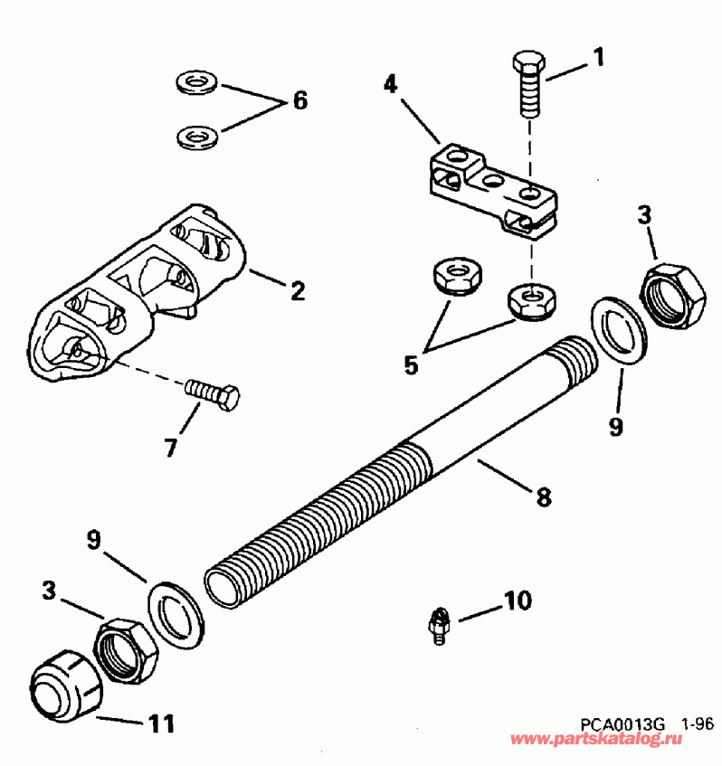 ��������� Evinrude E225TZEDE 1996  - 200sl, 200stl, 225stl Only - 200sl, 200stl, 225stl Only