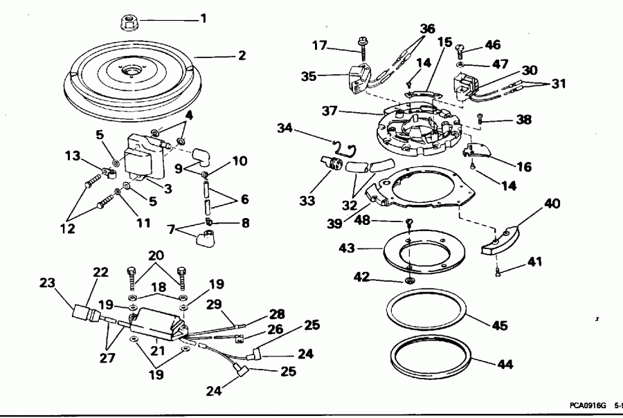 ��������� ��������� ������� E25EEDM 1996  - tor Cable Assembly