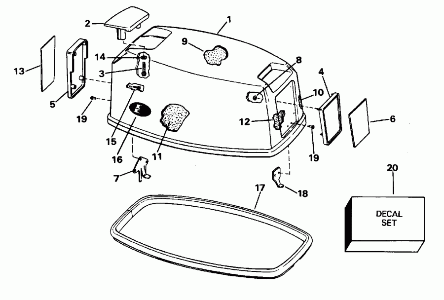  Evinrude E25JREDC 1996  - Evinrude - Evinrude