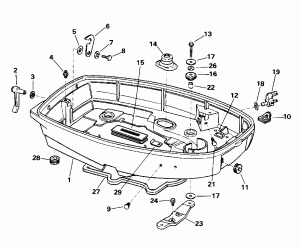 ������ ������ ��������� (Lower Engine Cover)