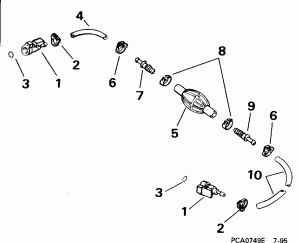 ��������� ����� ��������� ����� 5 / 16 ���� I.d. (Fuel Hose Primer Bulb 5/16 In. I.d.)