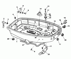 ������ ������ ��������� (Lower Engine Cover)