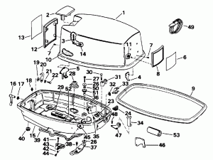 ������ ��������� (�����) - Johnson (Engine Cover - Johnson)