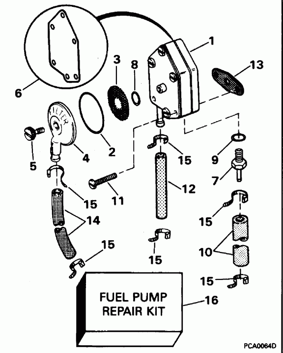 ��������� ��������� Evinrude E30REDE 1996  - el ����� - el Pump