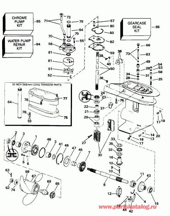 ��������� ��������� Evinrude E30REDE 1996  - arcase - arcase