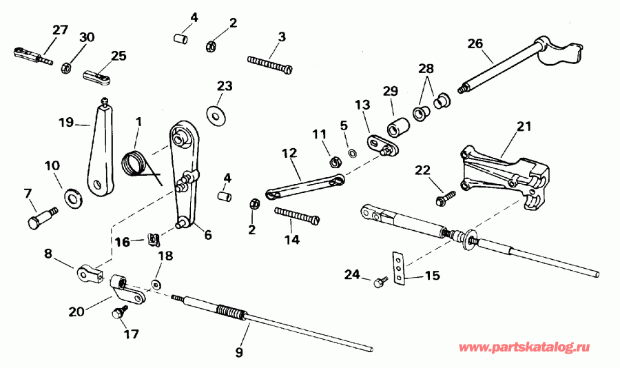 ��������� ����� ������� E35RMLEDC 1996  - rottle ��������� �������� / rottle Linkage