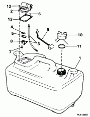 ��������� ��� - 6 ������ (Fuel Tank - 6 Gallon)