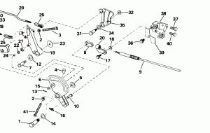 ������������� & ����������� ��������age (Shift & Throttle Linkage)