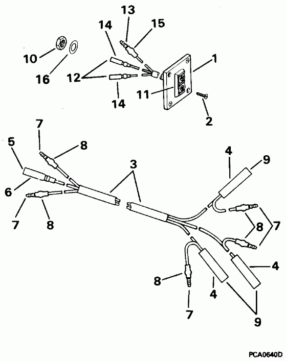 �������� ����� Evinrude E40TEEDS 1996  - 40ttl Only