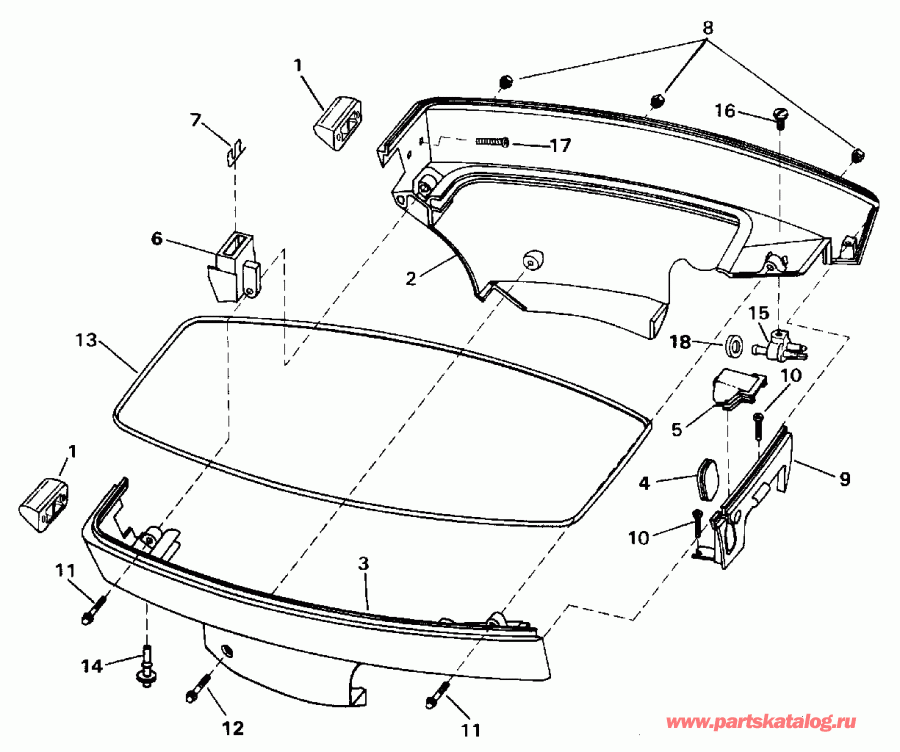��������� Evinrude E40TELEDS 1996  - Johnson 40 / Johnson 40