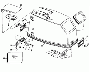   () - Evinrude (Engine Cover - Evinrude)