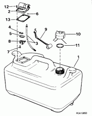 ��������� ��� - 6 ������ (Fuel Tank - 6 Gallon)